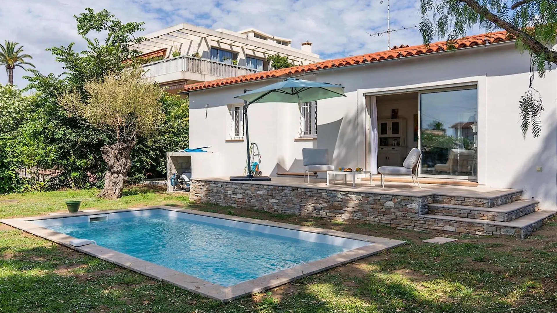 Pretty House With Pool In Cagnes-Sur-Mer
